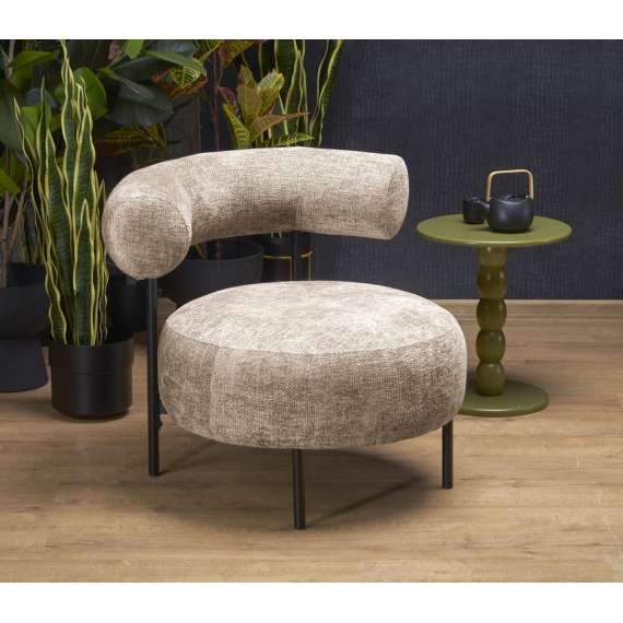 Lenestol Hazard - beige farge