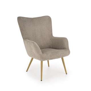 Lenestol AMARO - grå kordfløyel