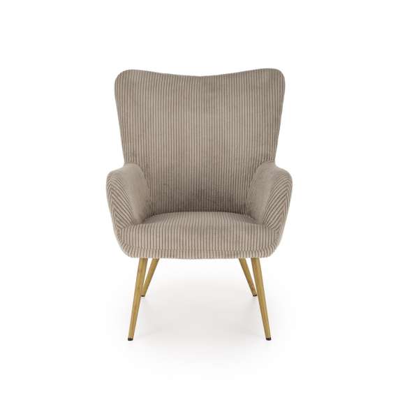 Lenestol AMARO - grå kordfløyel