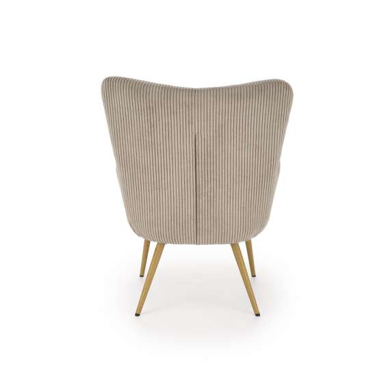 Lenestol AMARO - grå kordfløyel