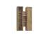Vegghengt vitrine BREATH - 84x135 cm - eik sand - beige sand