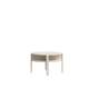 Sofabord BREATH - Ø74 cm - beige sand