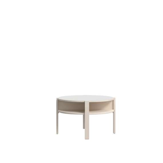 Sofabord BREATH - Ø74 cm - beige sand