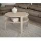 Sofabord BREATH - Ø74 cm - beige sand