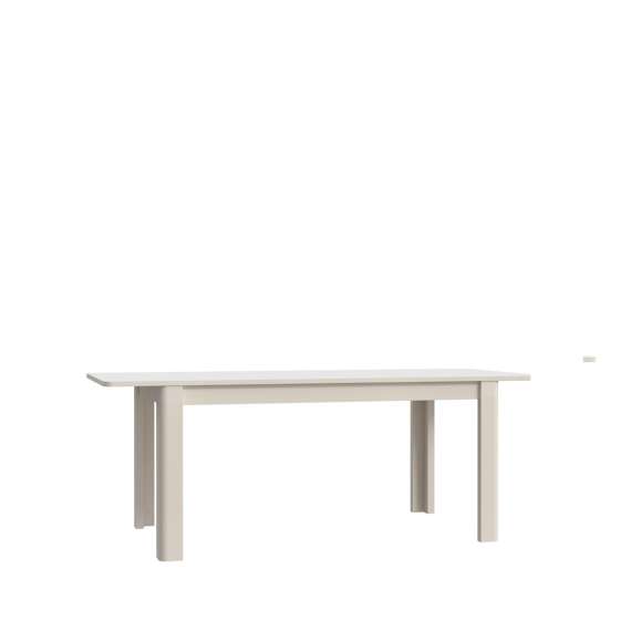 Spisebord BREATH 160-206 cm - beige sand - uttrekkbart