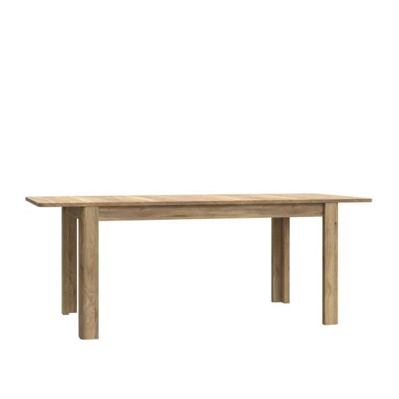 Spisebord BREATH 160-206 cm - eik sand - uttrekkbart