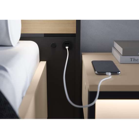 Seng Enna 180x200 - med oppbevaringsplass