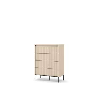 Kommode Trend 93x125 - beige - med skuffer