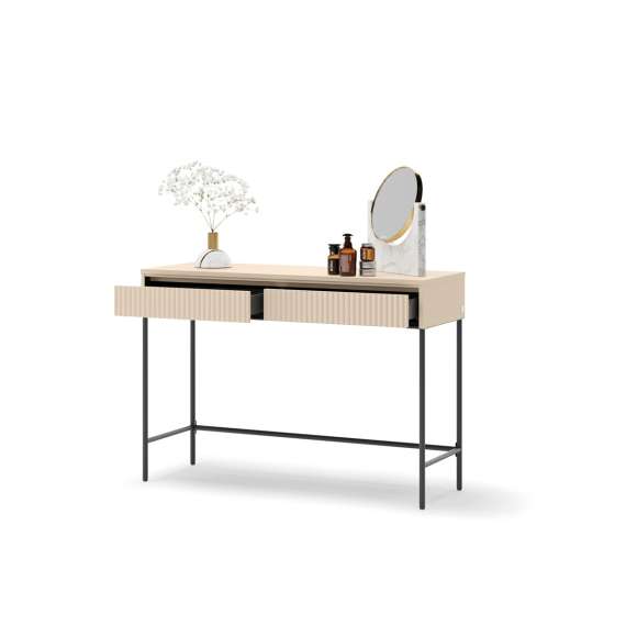 Sminkebord Trend 112x40 - beige - med skuffer