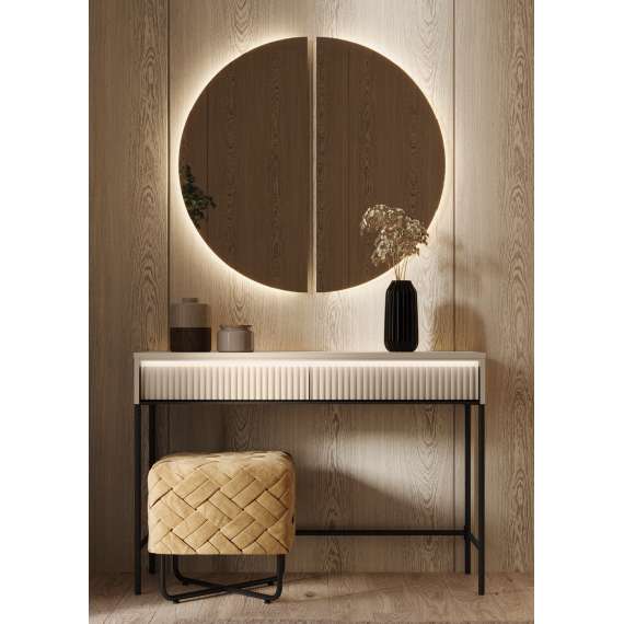 Sminkebord Trend 112x40 - beige - med skuffer