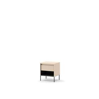 Nattbord Trend 46x52 - beige - med skuff