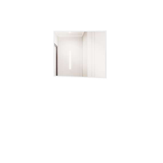 Speil Simply 92x77 - hvit