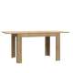 Spisebord Aksana - 120-175x85 cm - eik mavuel