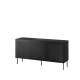 Skjenk SIENA 150x75 - 3 dører - svart matt