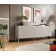Skjenk SIENA 200x75 - 4 dører - cashmere