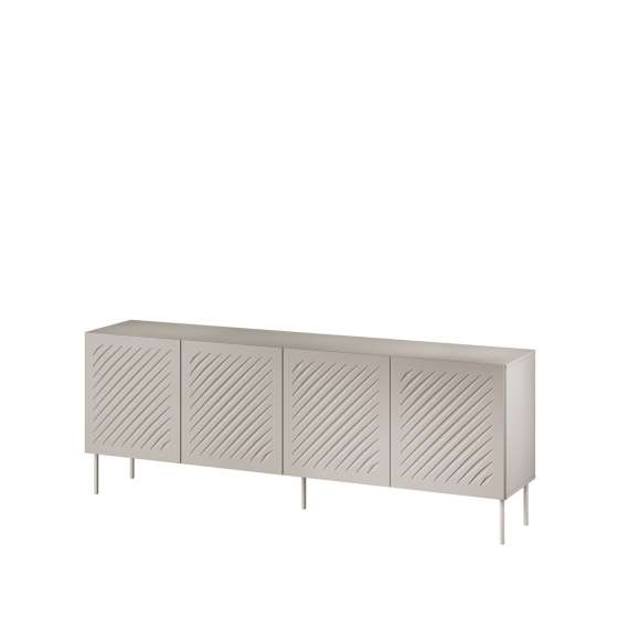 Skjenk SIENA 200x75 - 4 dører - cashmere