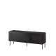 Tv-benk SIENA 150x60 - 3 dører - svart matt