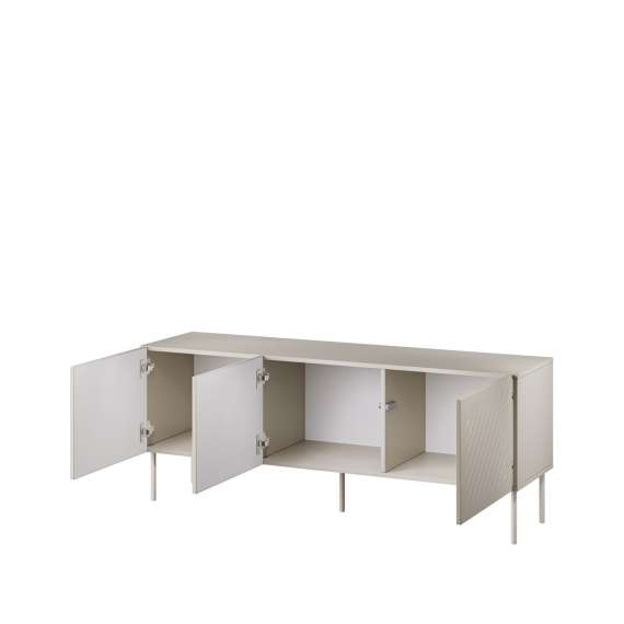 Tv-benk SIENA 150x60 - 3 dører - cashmere