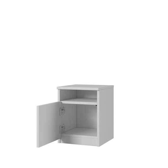 Nattbord Classic - 30x30 cm - hvit matt