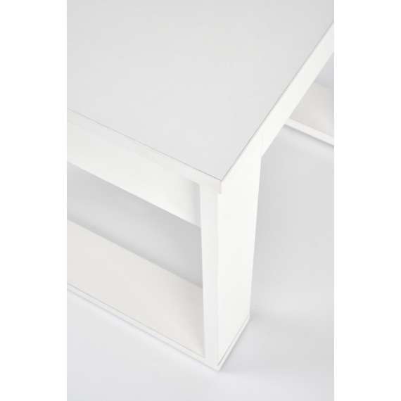 Sofabord NEA - 60x60 cm - hvit matt - skuff