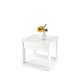 Sofabord NEA - 60x60 cm - hvit matt - skuff