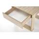Sofabord NEA - 60x60 cm - eik sonoma - skuff