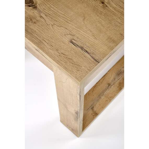 Sofabord NEA - 60x60 cm - eik wotan - skuff