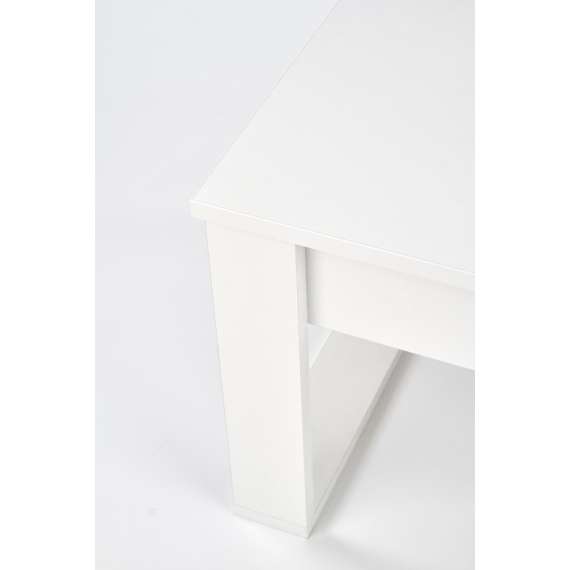 Sofabord NEA - 100x60 cm - hvit matt - 2 skuffer