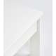 Sofabord NEA - 100x60 cm - hvit matt - 2 skuffer