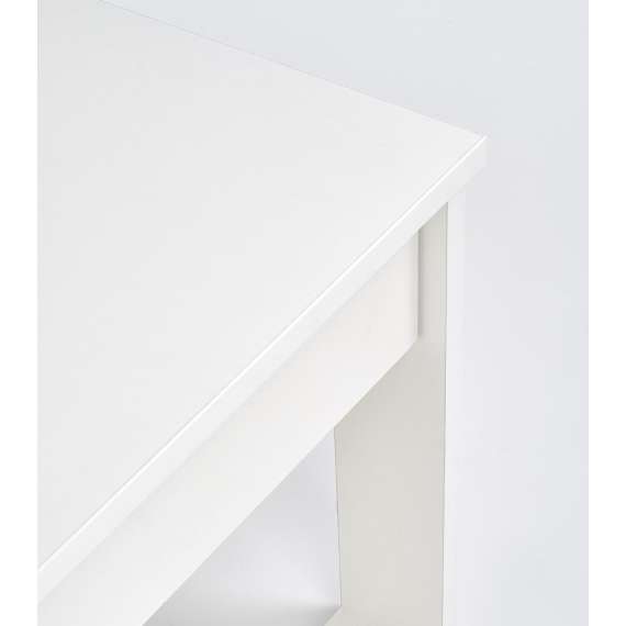 Sofabord NEA - 100x60 cm - hvit matt - 2 skuffer