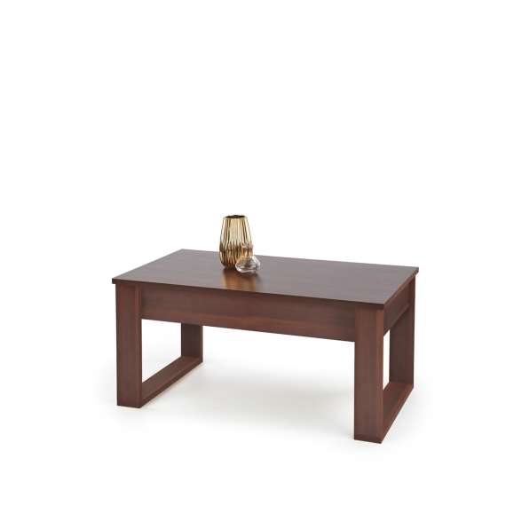 Sofabord NEA - 100x60 cm - valnøtt - 2 skuffer