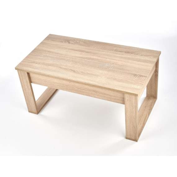 Sofabord NEA - 100x60 cm - eik sonoma - 2 skuffer