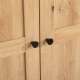 Reol Ted 75x205 cm - eik - 2 dører