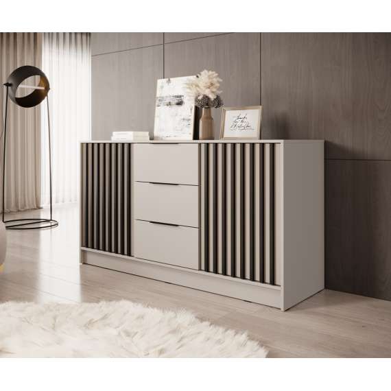 Kommode Nelly 155x86 cm - cashmere - spiler