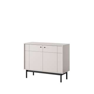 Skjenk Japandi 104x84 cm - cashmere - 2 dører