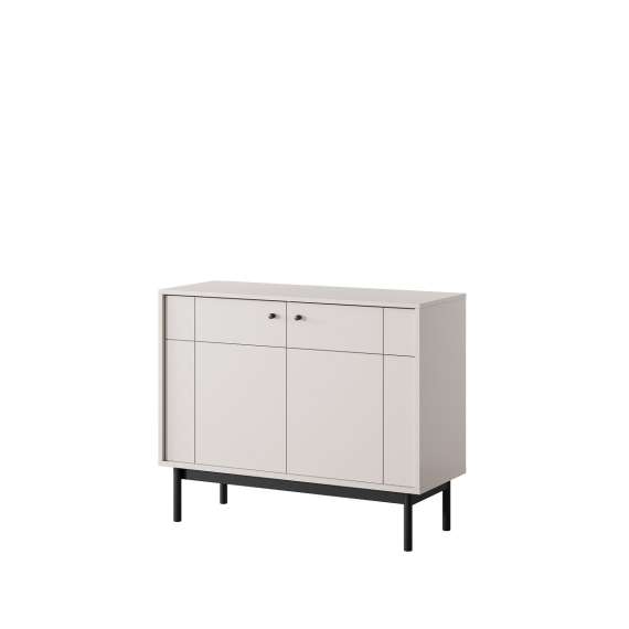 Skjenk Japandi 104x84 cm - cashmere - 2 dører