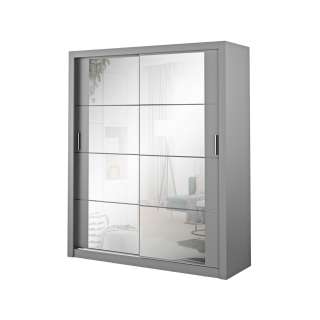 Garderobeskap Arti 180x215 cm - grå