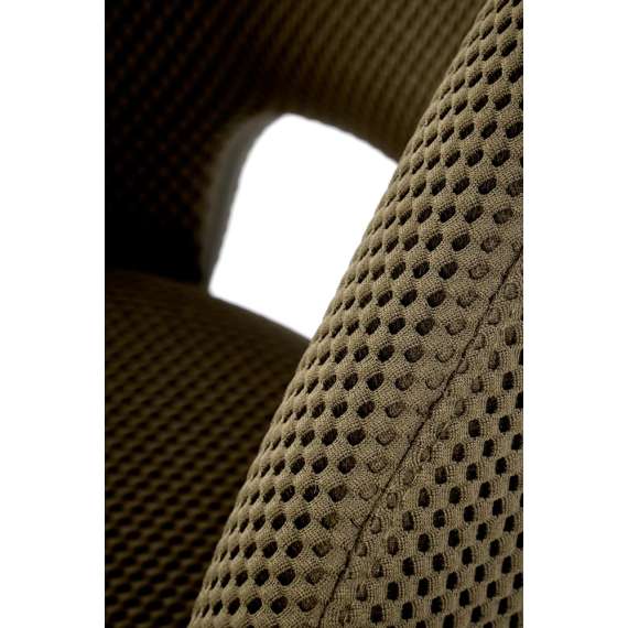 Stol ACROM - oliven - svingbar - svart bein