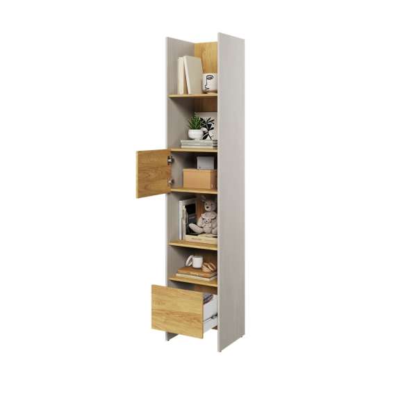 Reol - bokhylle Teen Flex 44x218 cm