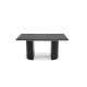 Spisebord Bolero 160-250 cm - svart  - eikefinér