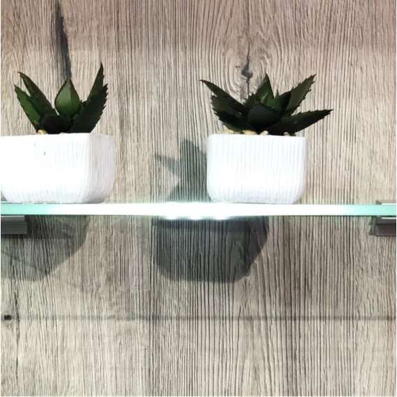 Entresett GUSTAVO I eik wellington - hvit høyglans - spiler