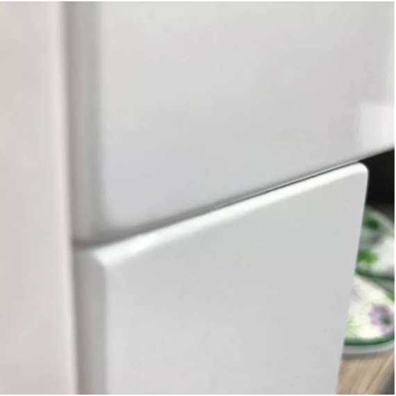 Entresett GUSTAVO VIII eik wellington - hvit høyglans - spiler