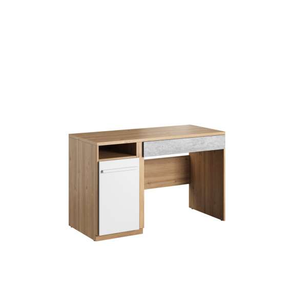 Skrivebord Plano 120x55 cm - med oppbevaringsskap