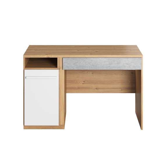 Skrivebord Plano 120x55 cm - med oppbevaringsskap