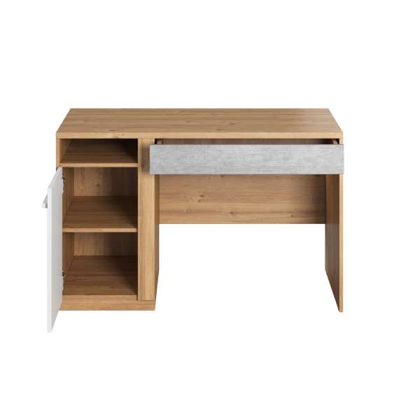 Skrivebord Plano 120x55 cm - med oppbevaringsskap