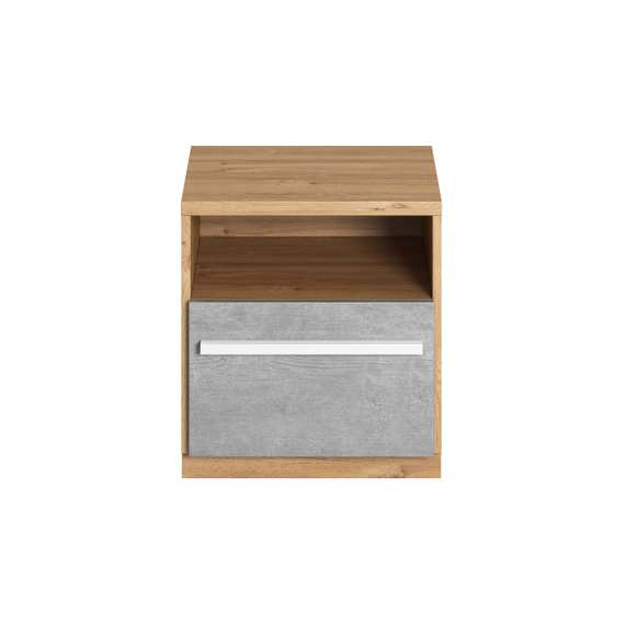 Nattbord Plano 45x50 cm - med skuff