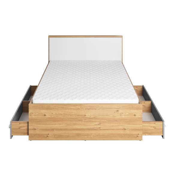 Seng Plano 120x200 cm - med oppbevaring