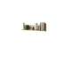 Vegghylle Lenny 90x27 cm - eik - beige matt