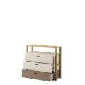 Kommode Lenny 98x90 cm - 3 skuffer
