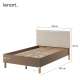 Seng Lenny 120x200 cm - med sengebunn